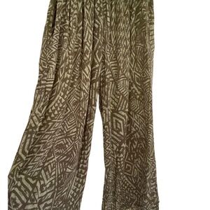 Marcella Tribal/Polynesian Boho Pants - One Size